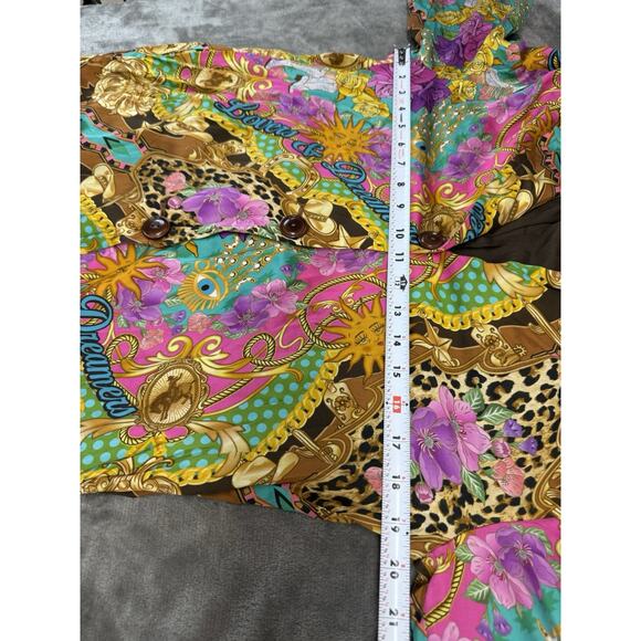 NWT Spell Lovers & Dreamers Blazer Dress Cosmos Pink Size S Colorful Print - Picture 7 of 10